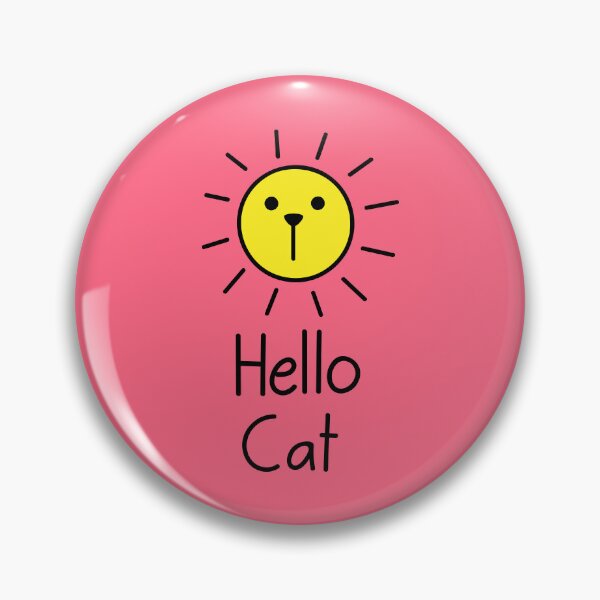 Item preview, Hello Cat designed and sold by RetroChunky®.