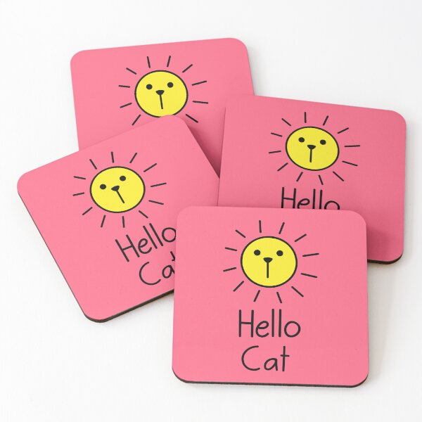 Item preview, Hello Cat designed and sold by RetroChunky®.