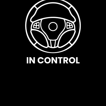 Artwork thumbnail, In Control - Minimalist Steering Wheel Design by RageLine