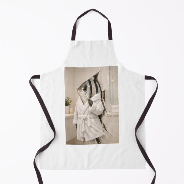Item preview, Cozy Bathrobe Angelfish designed and sold by Sillytoe.