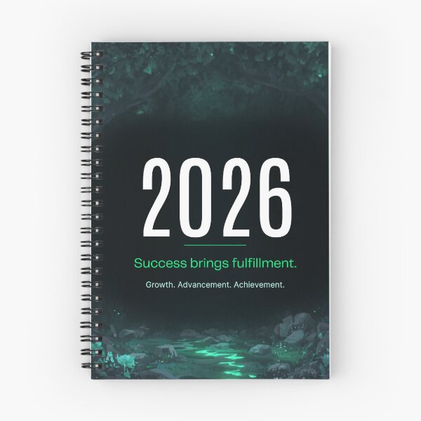 Item preview, Success Brings Fulfillment – Growth, Advancement & Achievement 2026 Motivational Design designed and sold by DervoTeck2767.