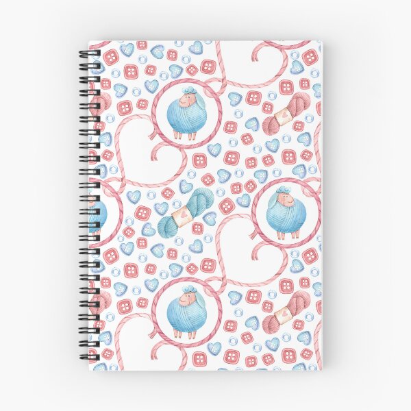 Item preview, Cute Sheep Watercolor Seamless Pattern  designed and sold by White Rabbit Design .