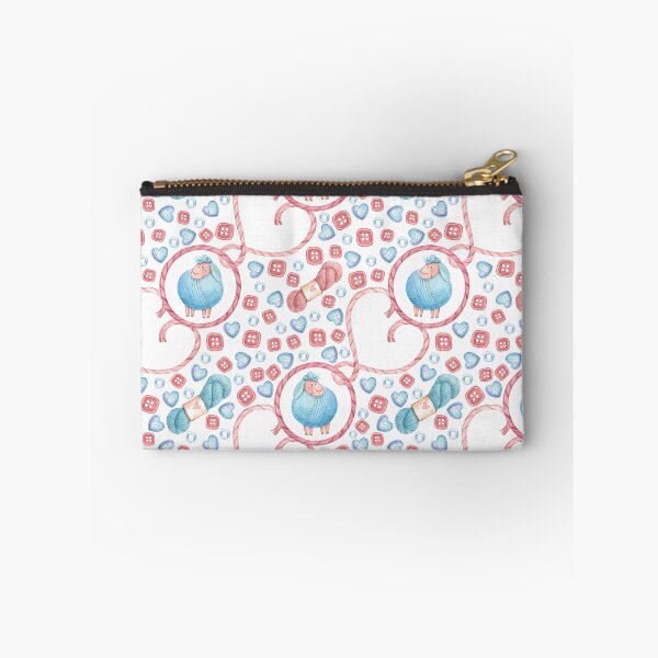 Item preview, Cute Sheep Watercolor Seamless Pattern  designed and sold by White Rabbit Design .