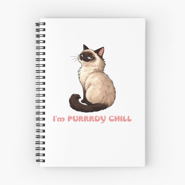 Item preview, Purrdy Chill 3 designed and sold by ComedyPets.