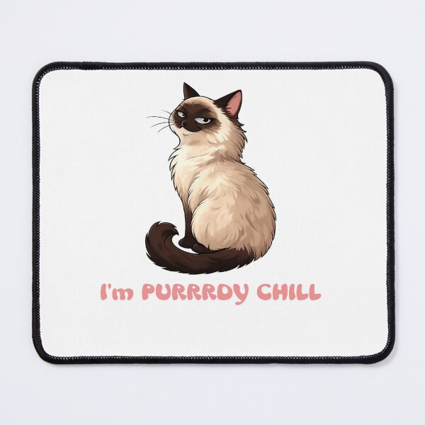Artikelvorschau, Purrdy Chill 3 entworfen und verkauft von ComedyPets.
