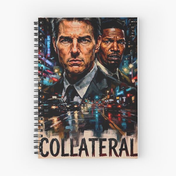Item preview, Collateral Retro Neo-Noir Crime Thriller Drama Tribute Art Poster designed and sold by Art's Diner.