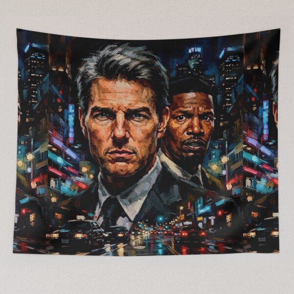 Item preview, Collateral Retro Neo-Noir Crime Thriller Drama Tribute Art Poster designed and sold by Art's Diner.