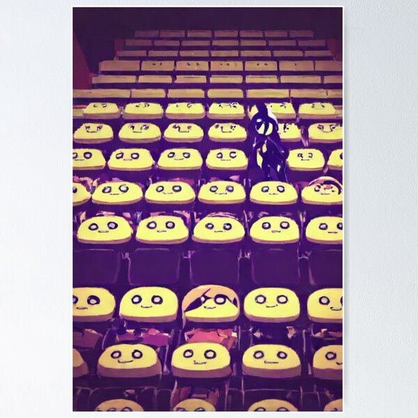 Item preview, Illustration - Generic Audience, Emoticon Crowd in an Amphitheater designed and sold by Zone--Gaming.