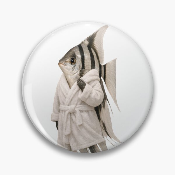 Item preview, Relaxing Bathrobe Angelfish designed and sold by Sillytoe.