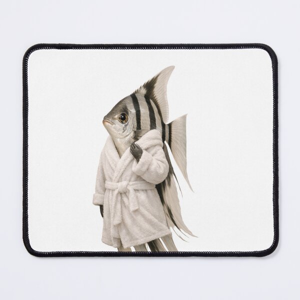Item preview, Relaxing Bathrobe Angelfish designed and sold by Sillytoe.