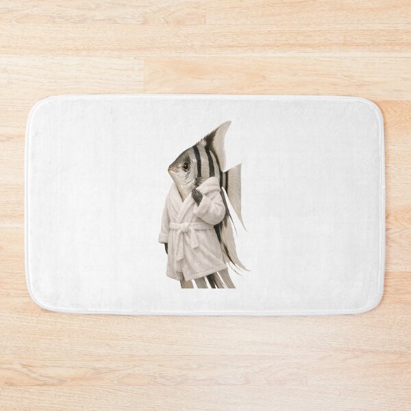Item preview, Relaxing Bathrobe Angelfish designed and sold by Sillytoe.