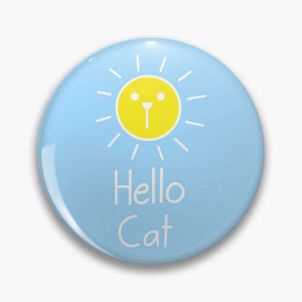 Item preview, Hello Cat Summer designed and sold by RetroChunky®.