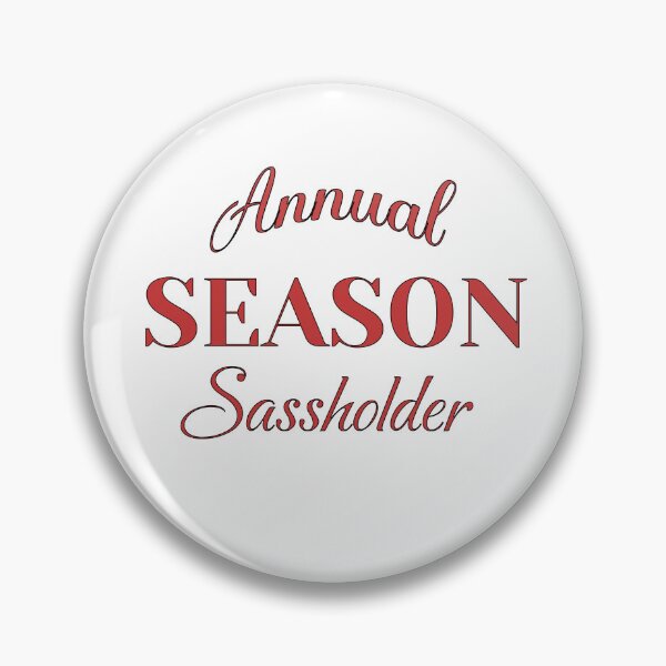 Item preview, Annual Season Sassholder designed and sold by ThemeShark.
