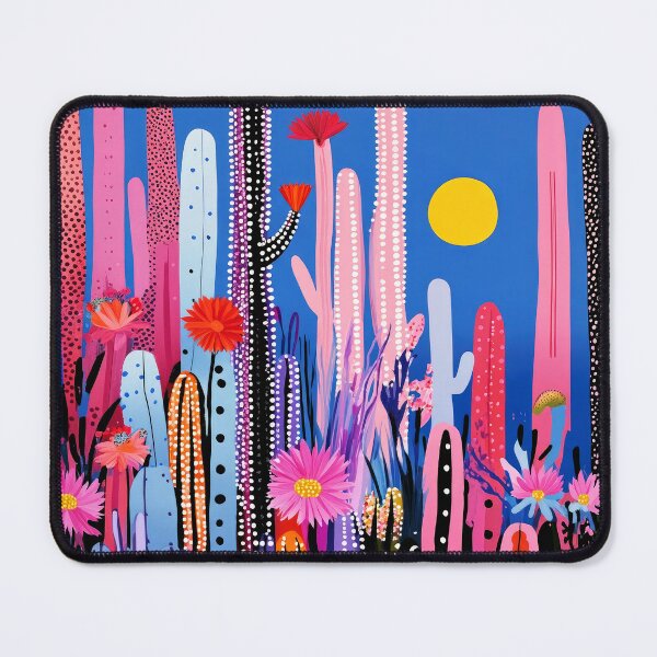 Item preview, Moonlight Magical Desert Fantasy Landscape Colorful Abstract Art designed and sold by DEC02.