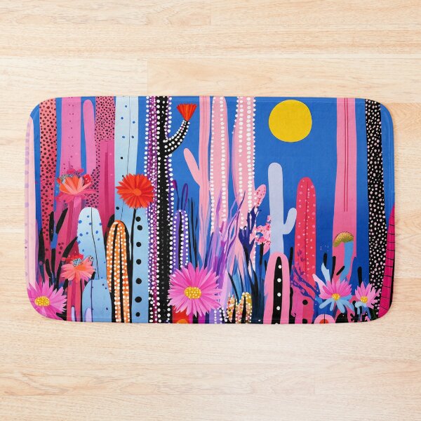 Item preview, Moonlight Magical Desert Fantasy Landscape Colorful Abstract Art designed and sold by DEC02.