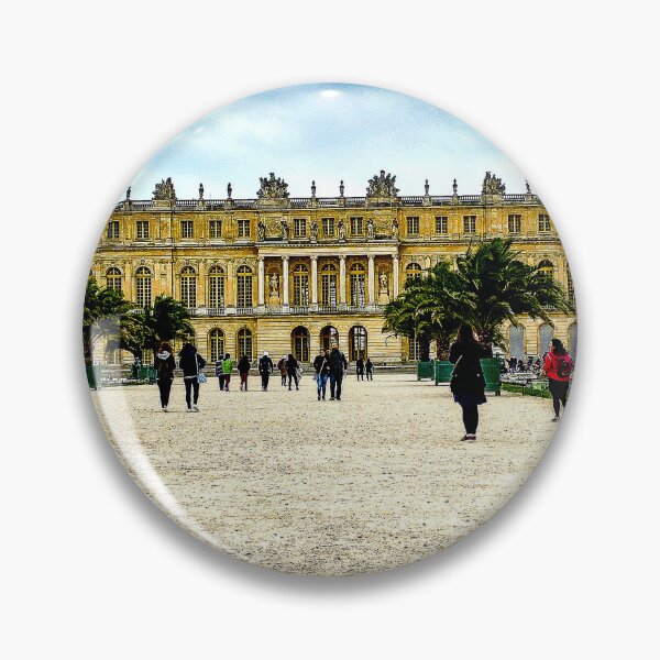 Item preview, Palace of Versailles - Garden Facade Under Dramatic Sky designed and sold by missioncreek.