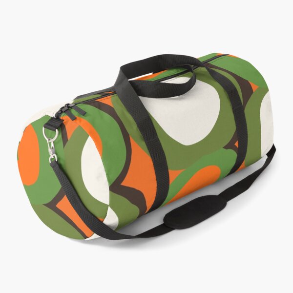 Item preview, Abstract Retro Geometric Circles in Orange and Green designed and sold by Deutschic.