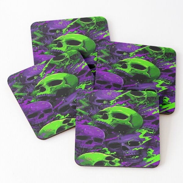 Item preview, Raw Energy of Toxic Chaos ️? Toxic Neon - Dark Pattern designed and sold by RAYBIL.
