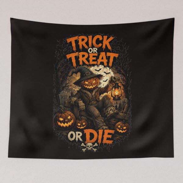 Item preview, TRICK OR TREAT OR DIE designed and sold by Brejko.