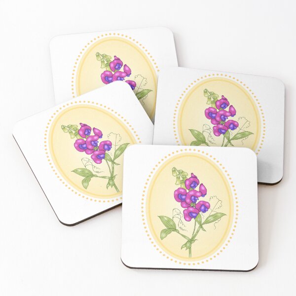 Item preview, Sweet Peas Birth Flower designed and sold by elfpress.