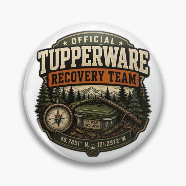 Item preview, Official Tupperware Recovery Team Funny Geocaching designed and sold by IamKristopher.