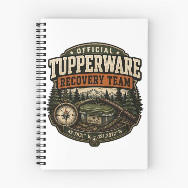 Item preview, Official Tupperware Recovery Team Funny Geocaching designed and sold by IamKristopher.