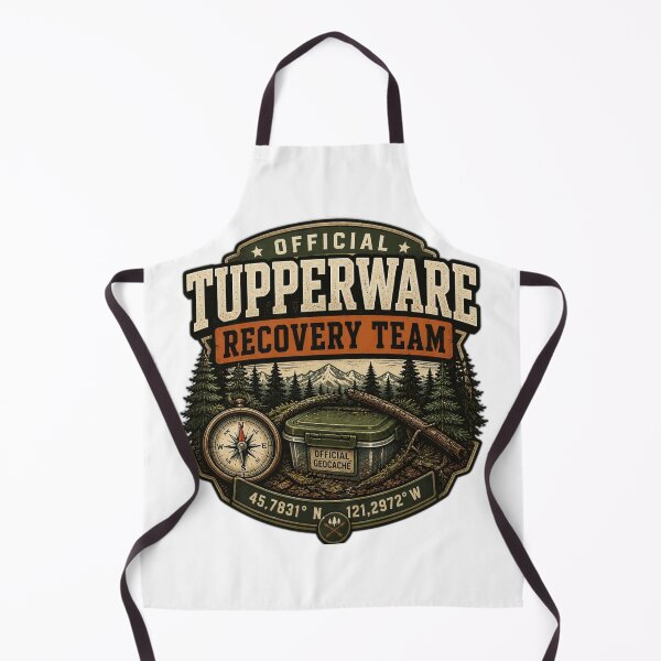Item preview, Official Tupperware Recovery Team Funny Geocaching designed and sold by IamKristopher.