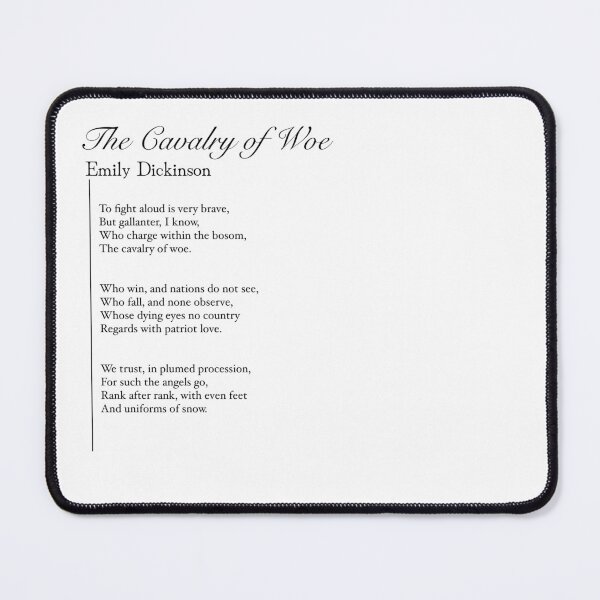 Item preview, To Fight Aloud Is Very Brave — Emily Dickinson Poetry designed and sold by The Prose Atelier.