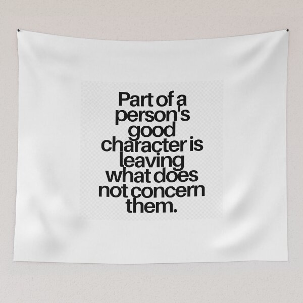 Item preview, Minimal Arabic Art – Leave What Doesn’t Concern You designed and sold by SakinahArt.