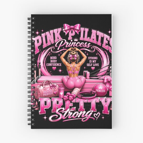 Item preview, Pink Pilates Princess Pretty Strong Aesthetic Gym T-Shirt designed and sold by Digistore1221.