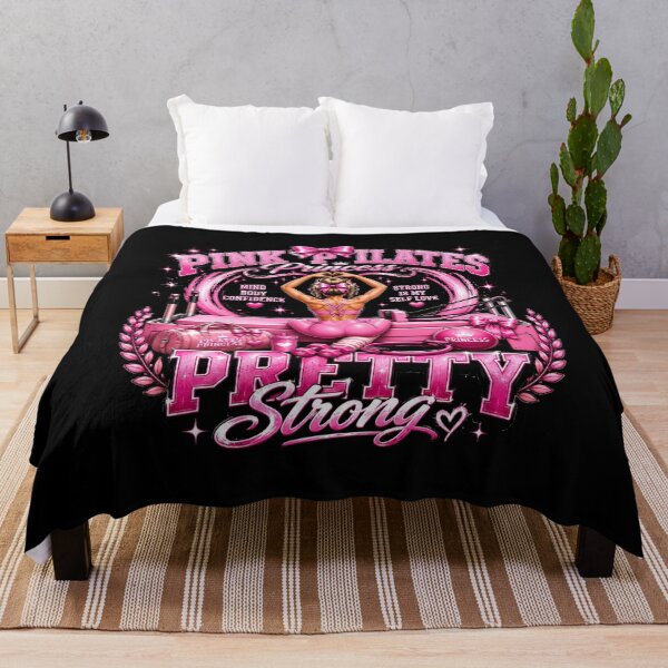 Item preview, Pink Pilates Princess Pretty Strong Aesthetic Gym T-Shirt designed and sold by Digistore1221.