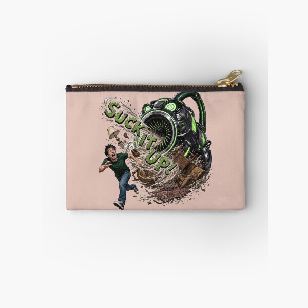 Item preview, Suck It Up! – Funny Monster Vacuum Chaos | Cleaning Humor Graphic Design designed and sold by puzzell.