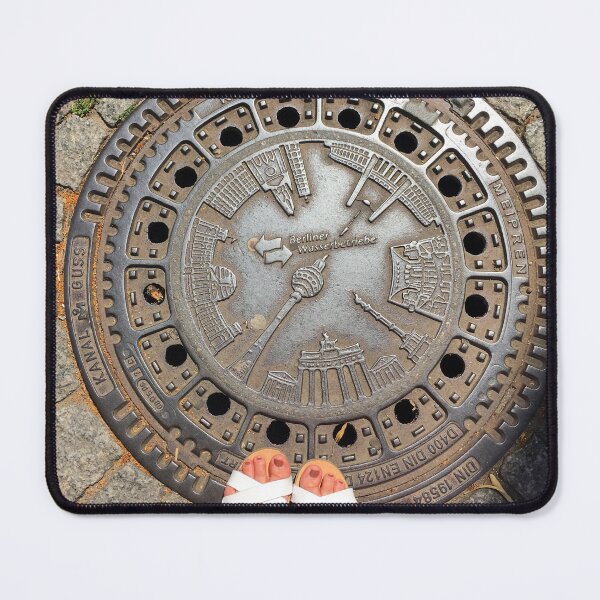 Item preview, Iron Map of Berlin designed and sold by liginni.