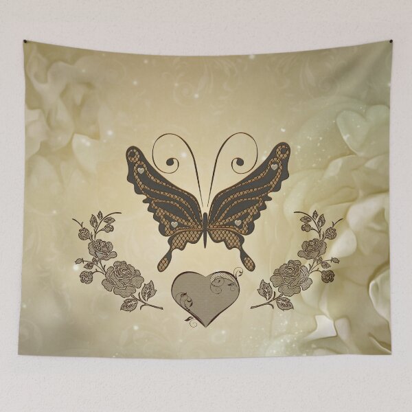 Item preview, Beautiful elegant butterflies with heart designed and sold by nicky2342.