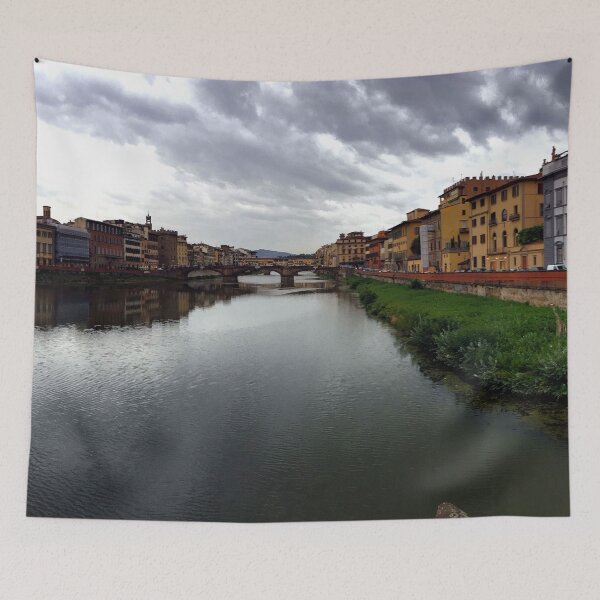 Item preview, Florence Italy - Arno River View and Landscape designed and sold by missioncreek.