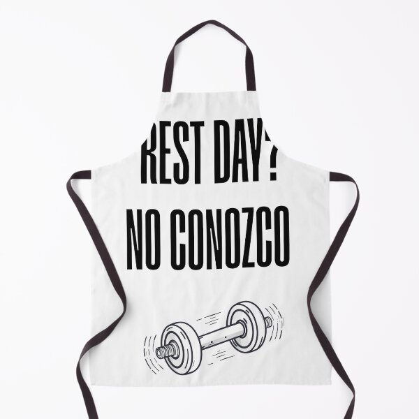 Item preview, Rest Day? No Conozco - Funny Latino Gym Shirt designed and sold by ironvibesco.