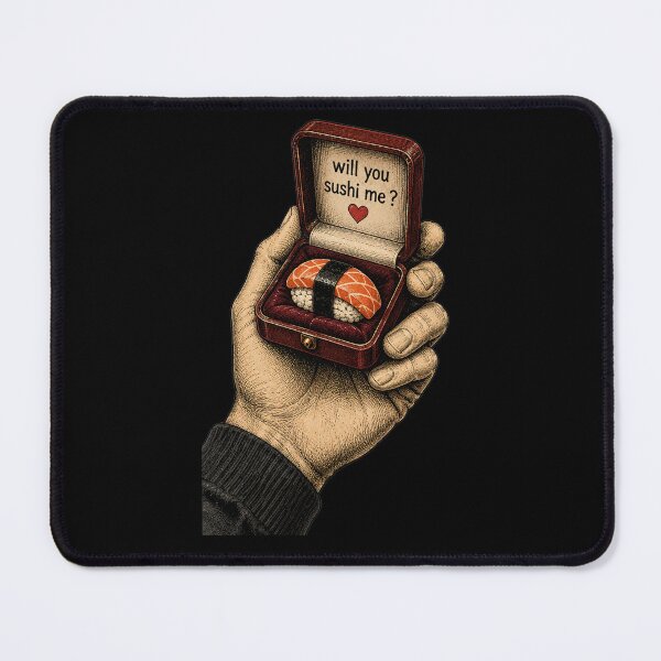 Item preview, Will You Sushi Me? Cute Sushi Proposal Pun Gift for Sushi Lovers designed and sold by HectorStore11.