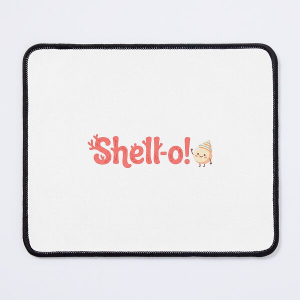 Item preview, Shell-o Funny Summer Seashell Beach Tee designed and sold by 7Four1 Designs.