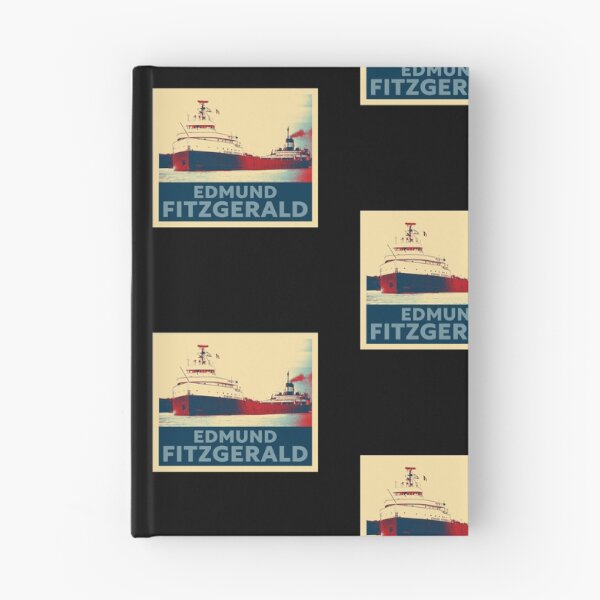 Item preview, Edmund Fitzgerald Hope Poster designed and sold by VerdePlantTees.