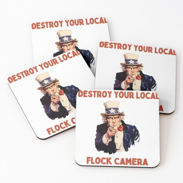 Item preview, Uncle Sam Wants You To Destroy Your Local Flock Camera  designed and sold by Humanity's Rebellion.