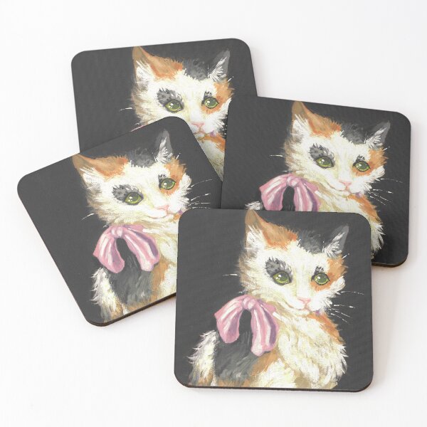 Item preview, Kitten with A Ribbon  designed and sold by SkeletonShopz.