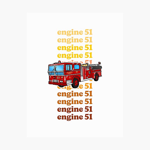 Item preview, Engine 51 Orange designed and sold by Normbot2000.