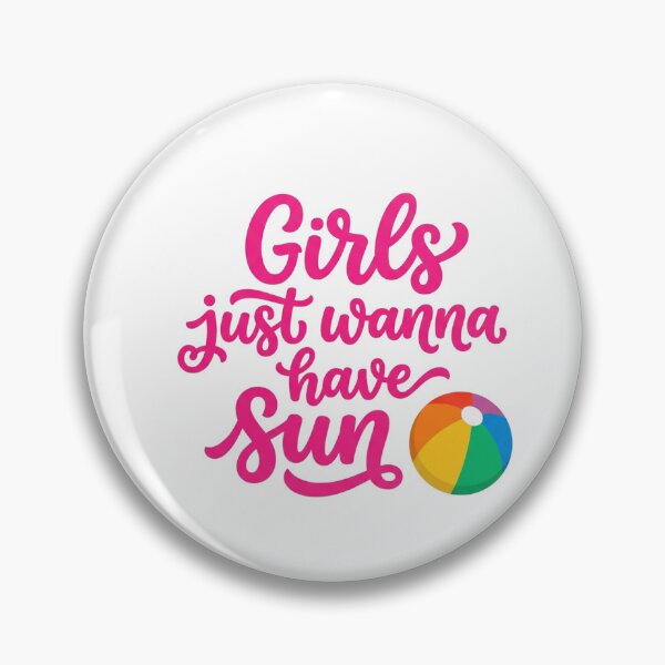 Item preview, Girls Just Wanna Have Sun Funny Summer Beach Tee designed and sold by 7Four1 Designs.