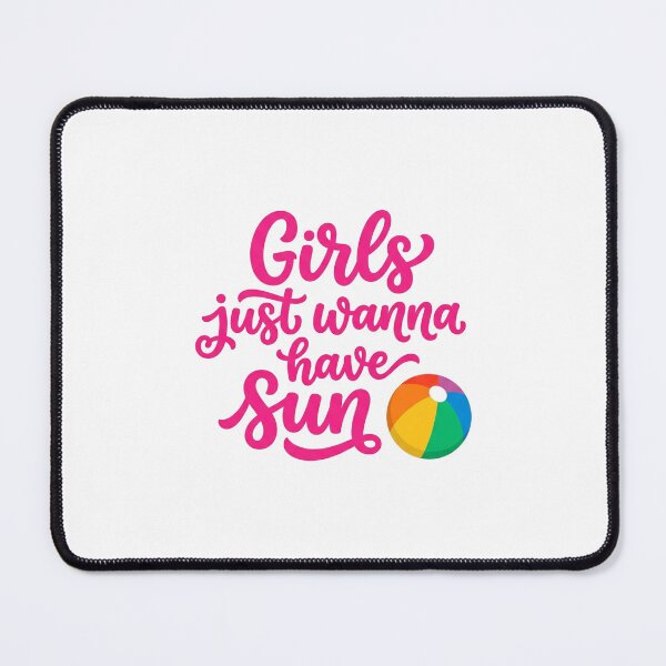 Item preview, Girls Just Wanna Have Sun Funny Summer Beach Tee designed and sold by 7Four1 Designs.