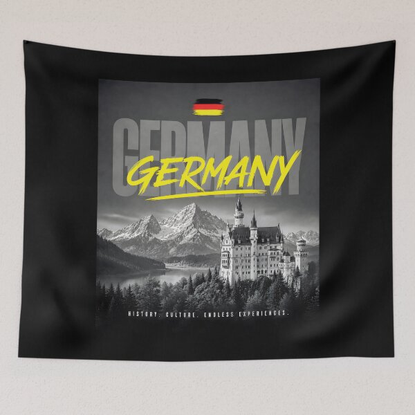 Item preview, Germany Modern Travel Design designed and sold by AtuqStudio.