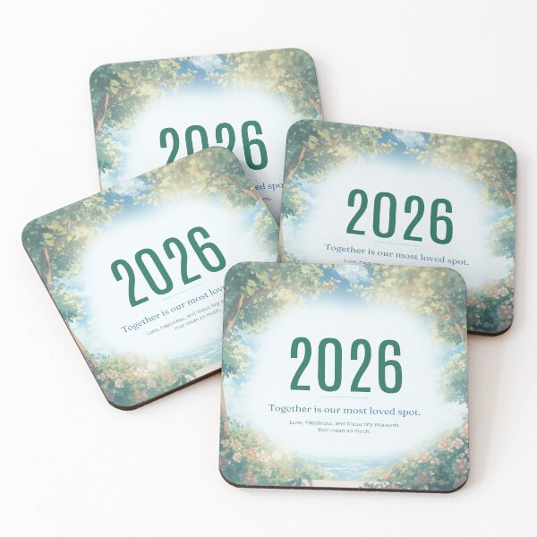 Item preview, Together Is Our Most Loved Spot 2026 – Love, Happiness & Tiny Moments Cottagecore Nature Design designed and sold by DervoTeck2767.