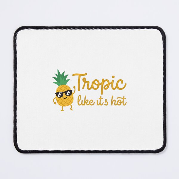 Item preview, Tropic Like It's Hot Funny Summer Pineapple Tee designed and sold by 7Four1 Designs.