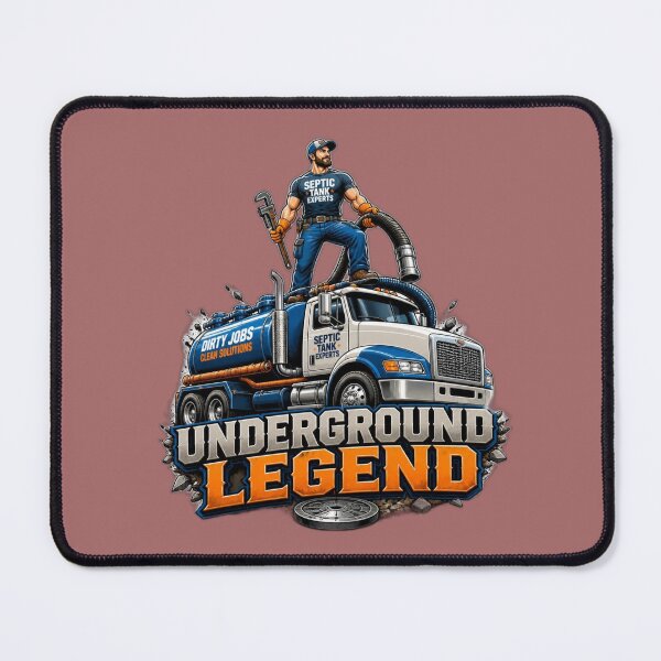 Item preview, Underground Legend - Septic Technician designed and sold by StakkaFu.