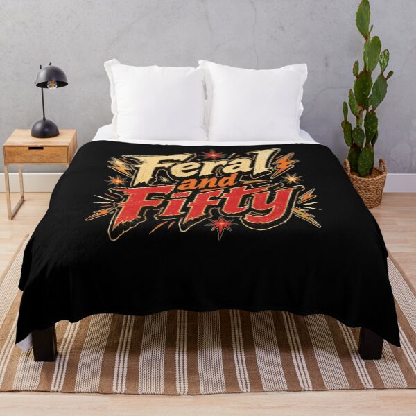 Item preview, Feral and Fifty Wild Untamed 50 Years Old designed and sold by snowry.