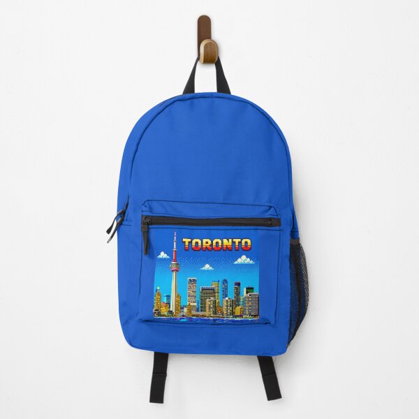Item preview, Toronto Retro Pixel Art Skyline | CN Tower 8-Bit Cityscape | Vintage Canada Travel Sticker | Gamer Aesthetic | Toronto Souvenir | Pixel Art Design designed and sold by Kittcatking.